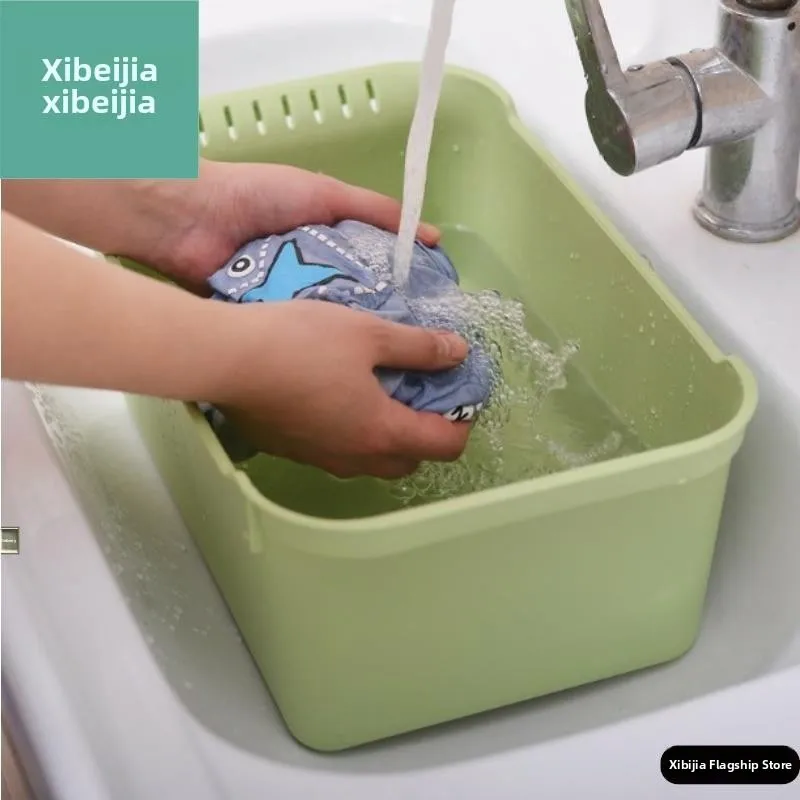 Thickened Rectangular Plastic Basin Face Washing Kitchen Sink Dishwashing Laundry Basin Deepened Durable Household Tool
Thickened Rectangular Plastic Basin Face Washing Kitchen Sink Dishwashing Laundry Basin Deepened Durable Household Tool