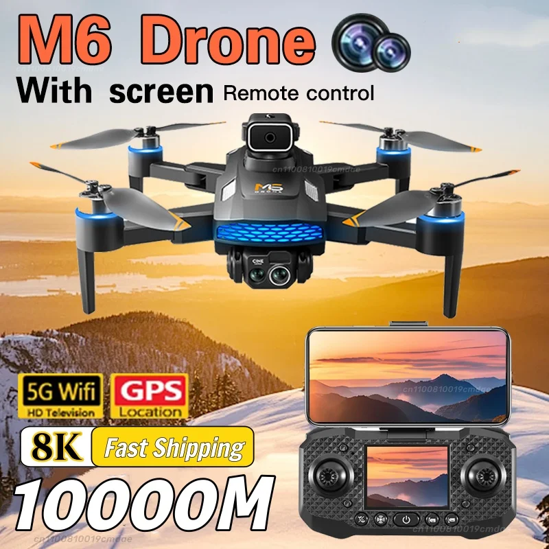 Xiaomi M6 Дрон 8K Профессиональная воздушная HD камера 5G WIFI Интеллектуальное предотвращение препятствий с экраном Дистанционное управление Дрон Игрушки
Xiaomi M6 Дрон 8K Профессиональная воздушная HD камера 5G WIFI Интеллектуальное предотвращение препятствий с экраном Дистанционное управление Дрон Игрушки