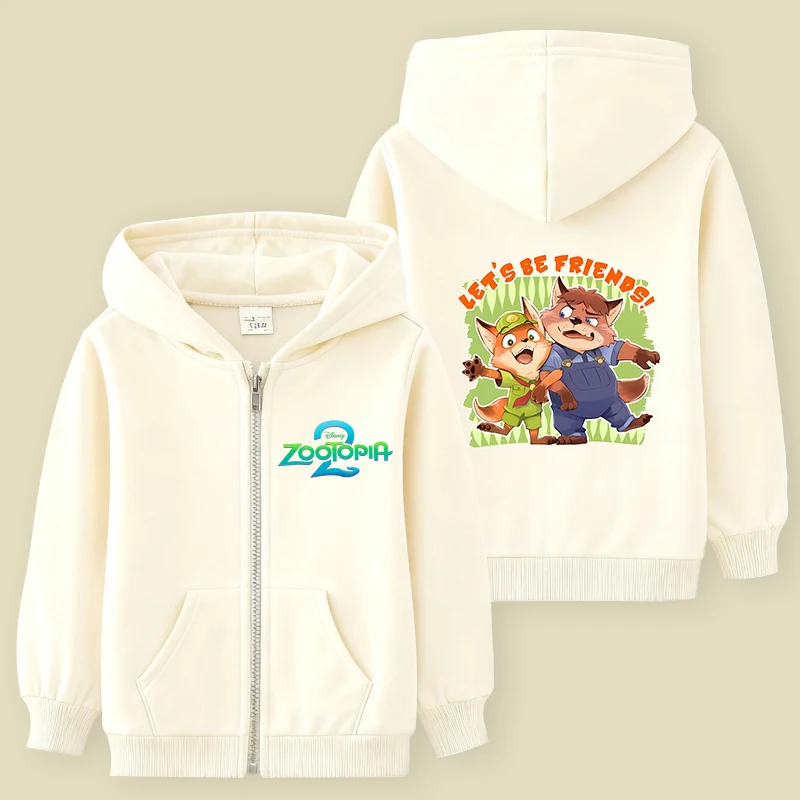 Zootopia 2 Kids Zipper Hoodies Cartoon Animals Hooded Sweatshirt for Boy Girl Jacket Thin Coat Spring Autumn Children Clothing
Zootopia 2 Kids Zipper Hoodies Cartoon Animals Hooded Sweatshirt for Boy Girl Jacket Thin Coat Spring Autumn Children Clothing