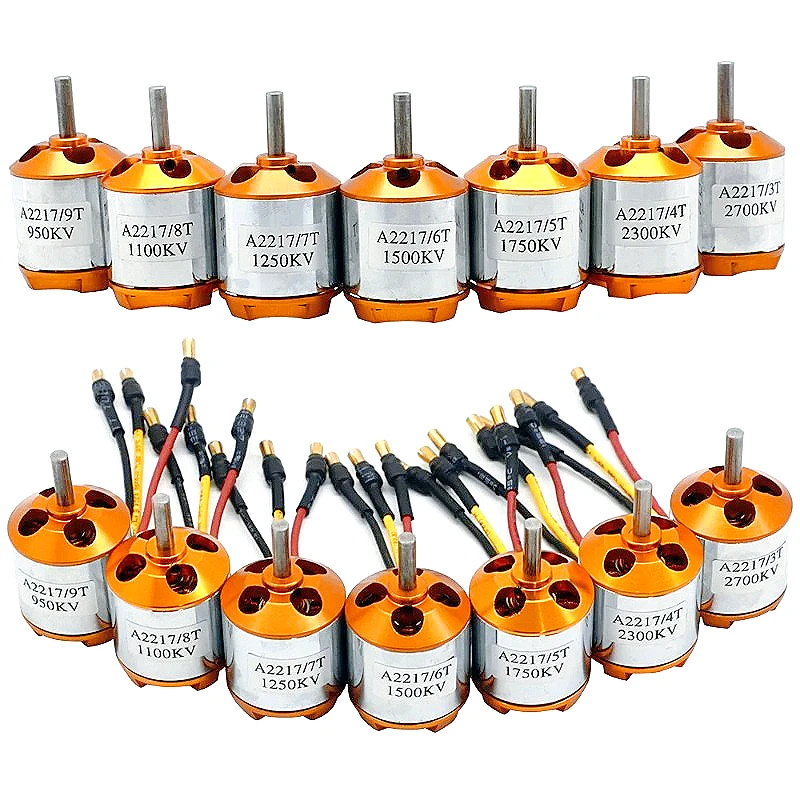 XXD A2217 2217 950KV 1250KV 1500KV 2700KV Outrunner Brushless Motor For RC Airplane Aircraft Plane Quadrocopter Multi-copter
XXD A2217 2217 950KV 1250KV 1500KV 2700KV Outrunner Brushless Motor For RC Airplane Aircraft Plane Quadrocopter Multi-copter