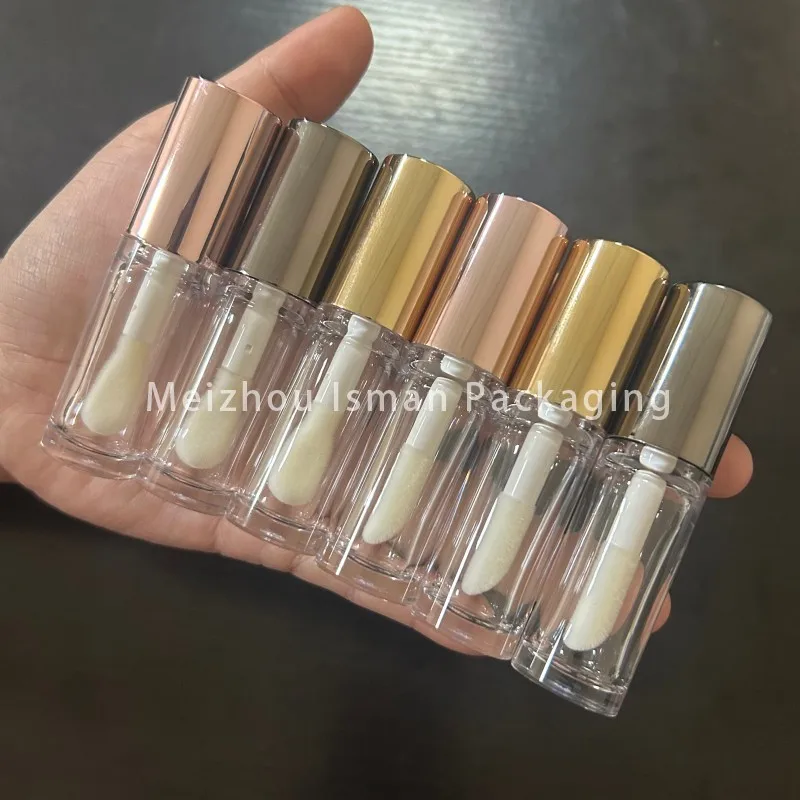 50Pcs Makeup Empty Luxury Rose Gold Round Clear Lipgloss Tubes Gold Big Brush Lip Gloss Containers Tube With Big Wand 6ml
50Pcs Makeup Empty Luxury Rose Gold Round Clear Lipgloss Tubes Gold Big Brush Lip Gloss Containers Tube With Big Wand 6ml