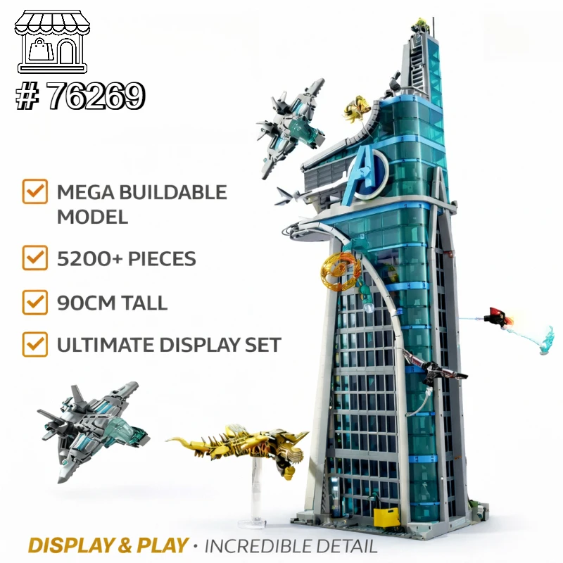 Наборы модульных строительных блоков Bandai 76269 Battle Tower, совместимые с другими наборами, подходят для рождественских подарков, 5201 шт.
Наборы модульных строительных блоков Bandai 76269 Battle Tower, совместимые с другими наборами, подходят для рождественских подарков, 5201 шт.