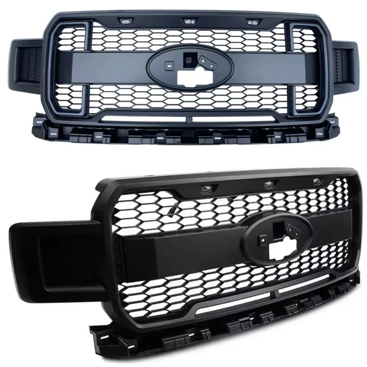 Front bumper Grill with light for Ford F150 18-22 modified new style grille Net Radiator car accessories
Front bumper Grill with light for Ford F150 18-22 modified new style grille Net Radiator car accessories