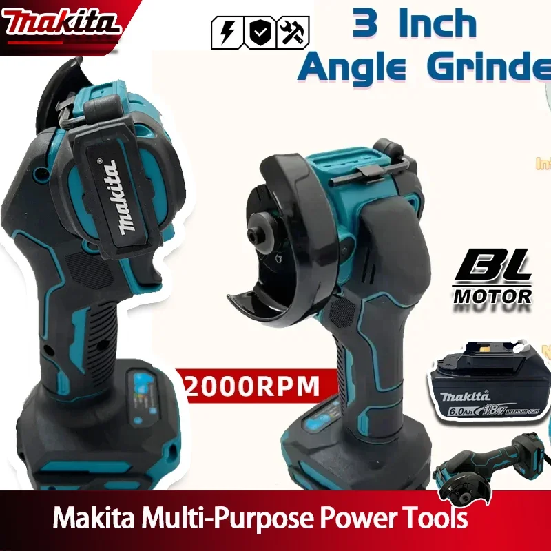 Makita New 3 Inch Mini Angle Grinder Cordless 3 Inch Electirc CUT OFF Tool Cutting Circular Saw Power Tool 20V Battery
Makita New 3 Inch Mini Angle Grinder Cordless 3 Inch Electirc CUT OFF Tool Cutting Circular Saw Power Tool 20V Battery