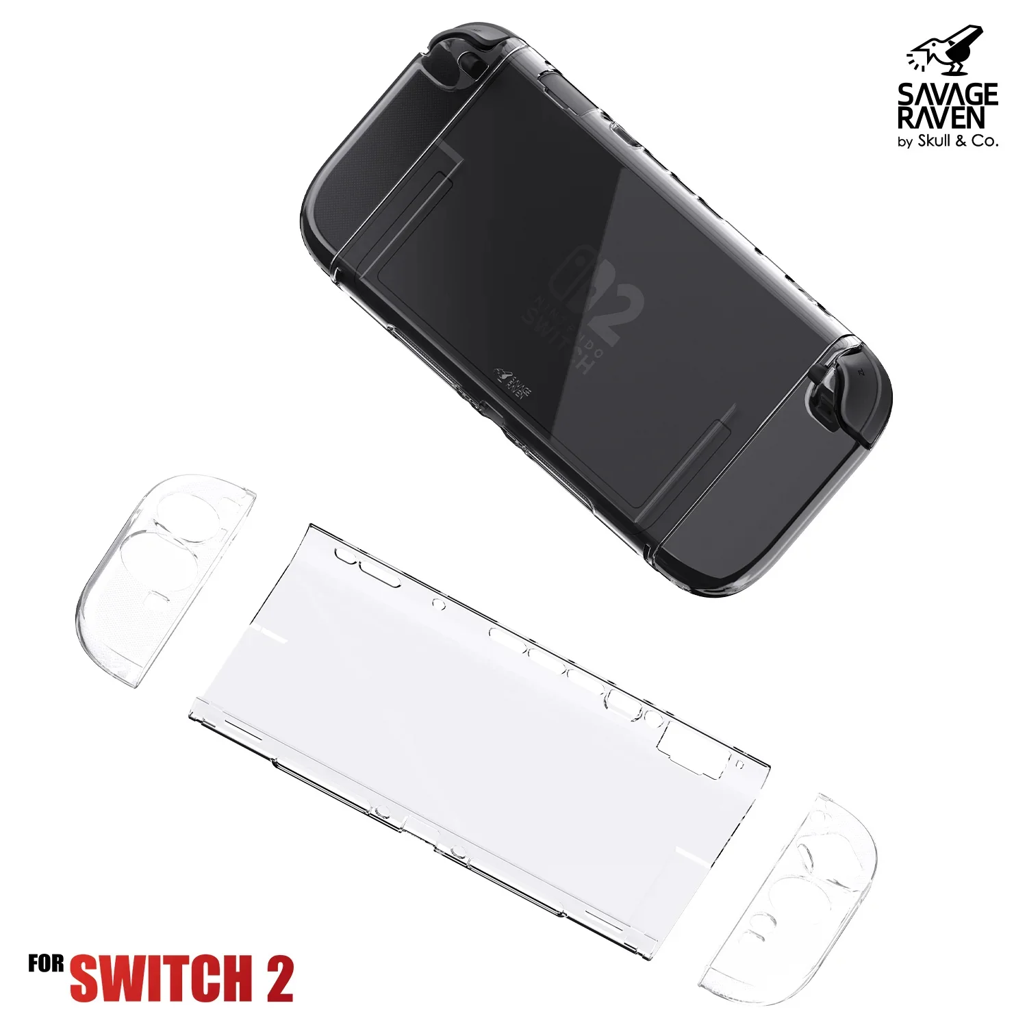 Savage Raven by Skull & Co. Detachable Protective Case for Nintendo Switch 2 Dock-Friendly Shell NS2 Switch2 Cover Accessories
Savage Raven by Skull & Co. Detachable Protective Case for Nintendo Switch 2 Dock-Friendly Shell NS2 Switch2 Cover Accessories