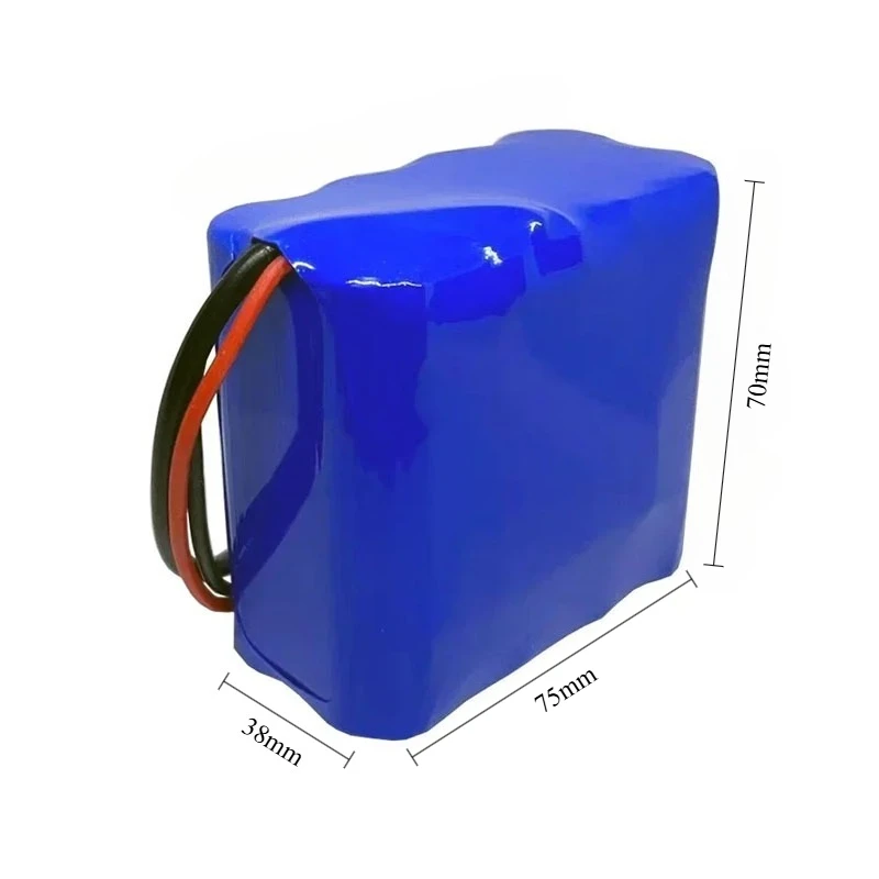 14.8V/14.4V 7AH 18650 Lithium Battery Pack 4S2P 7000mAh Built-in 10A BMS for Bluetooth Speakers and Night Fishing Lights
14.8V/14.4V 7AH 18650 Lithium Battery Pack 4S2P 7000mAh Built-in 10A BMS for Bluetooth Speakers and Night Fishing Lights