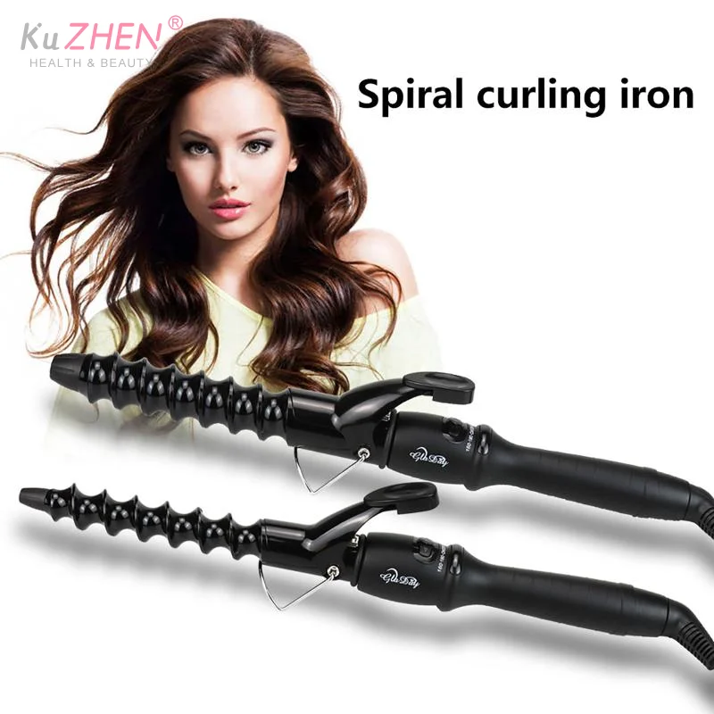 1pcs Electric Spiral Curling Iron 25mm 32mm Ceramic Adjustable Temperature Fast Heating Wand For Hair Styling Home Salon&Curling
1pcs Electric Spiral Curling Iron 25mm 32mm Ceramic Adjustable Temperature Fast Heating Wand For Hair Styling Home Salon&Curling