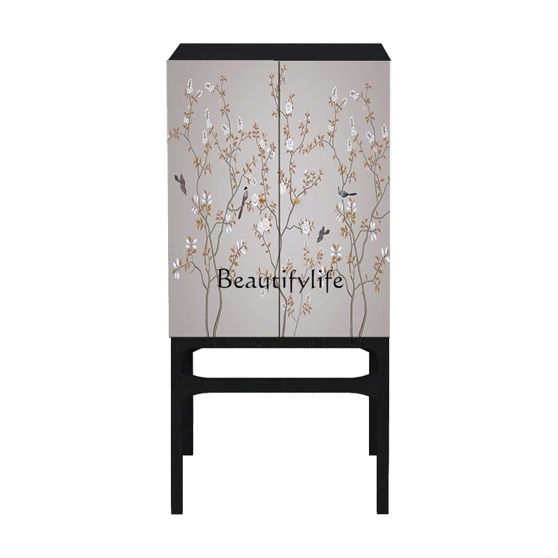 Chinese Solid Wood Storage Storage Modern Entrance Cabinet Decorative Sideboard Cabinet Customization
Chinese Solid Wood Storage Storage Modern Entrance Cabinet Decorative Sideboard Cabinet Customization