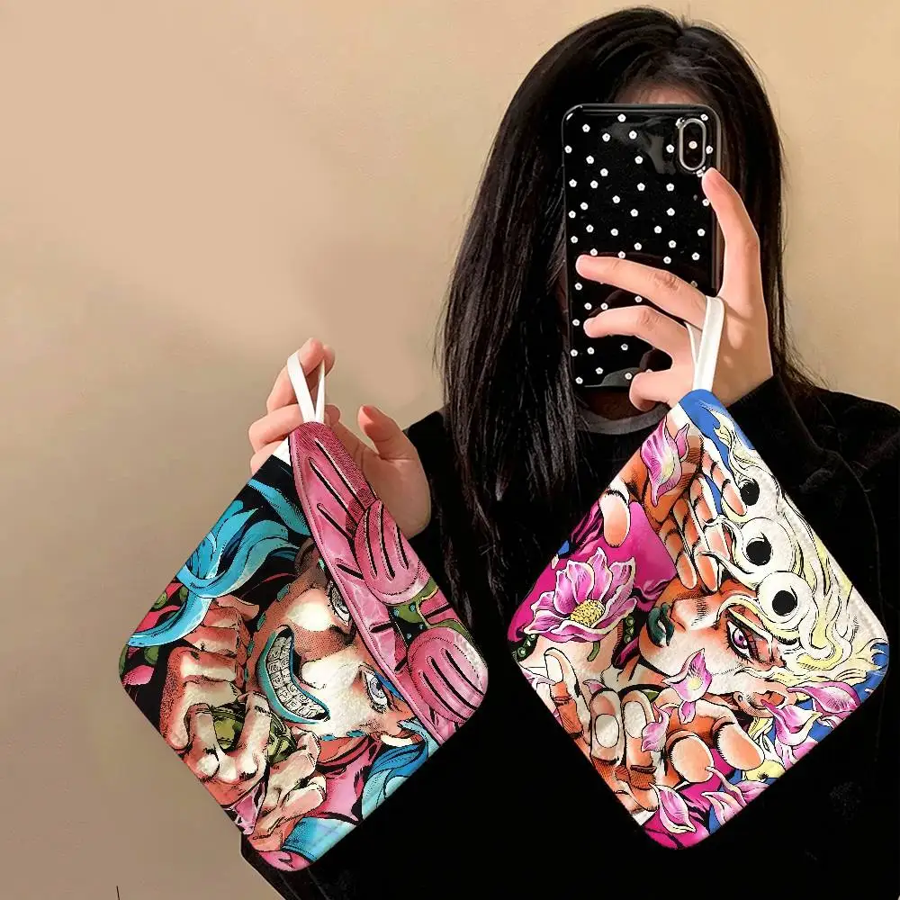 JOJO B-bizarre A-adventure Anime Hanging Kitchen Towel, Polyester Cotton Material, Multipurpose Hand Wiping Towel for Family
JOJO B-bizarre A-adventure Anime Hanging Kitchen Towel, Polyester Cotton Material, Multipurpose Hand Wiping Towel for Family