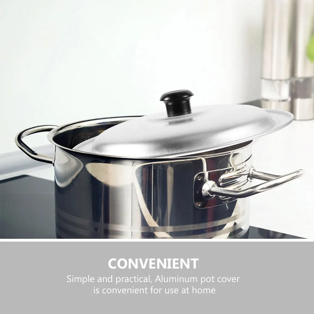 Aluminum Pot Cover Round Dome Lid Frying Pan Universal Replacement Safe Sturdy Versatile Easy Clean Kitchen Accessory
Aluminum Pot Cover Round Dome Lid Frying Pan Universal Replacement Safe Sturdy Versatile Easy Clean Kitchen Accessory