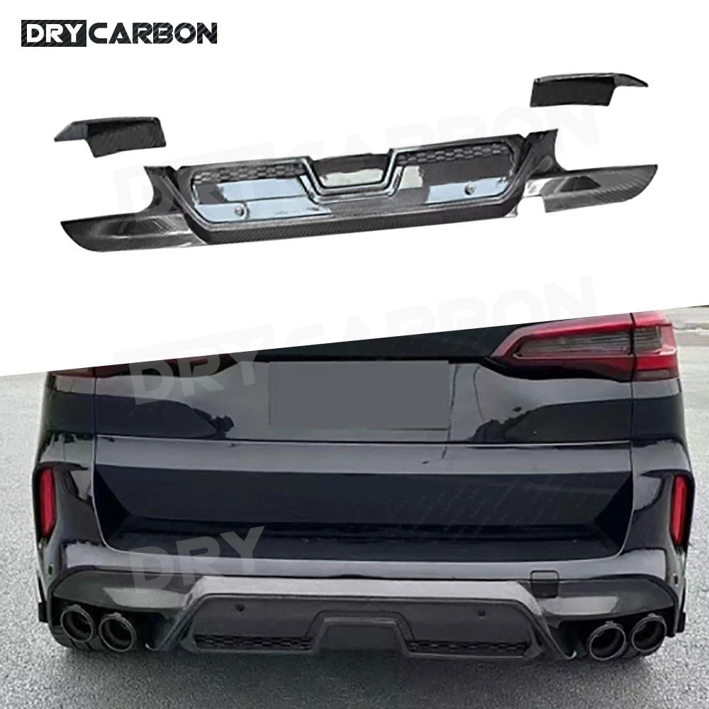 Carbon Fiber Rear Bumper Diffuser Lip Flaps Splitters for BMW F95 X5M 2019-2022 Rear Diffuser Spoiler Car Body Kits FRP
Carbon Fiber Rear Bumper Diffuser Lip Flaps Splitters for BMW F95 X5M 2019-2022 Rear Diffuser Spoiler Car Body Kits FRP