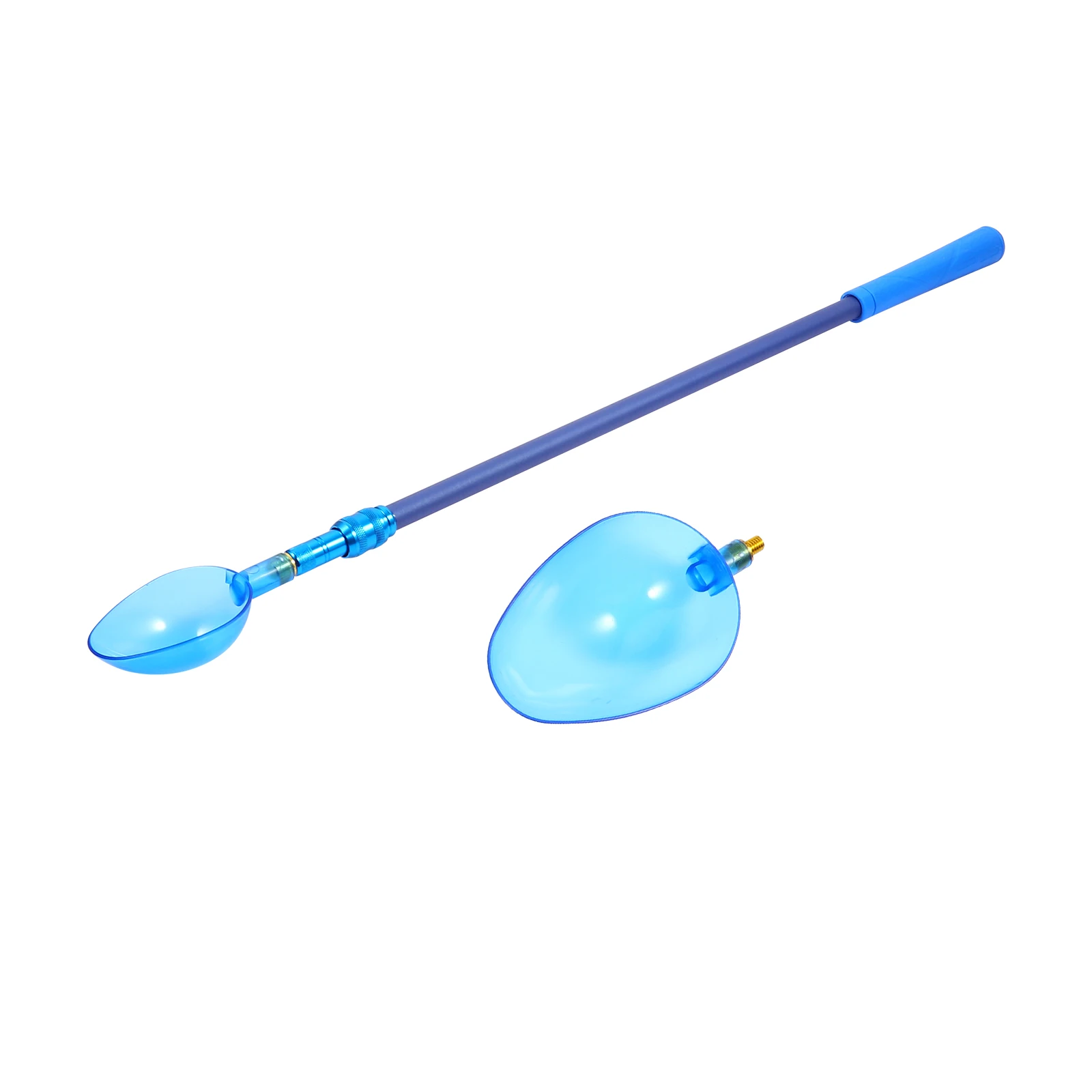 Telescopic Fishing Bait Spoon PC Material Curved Design Removable Head Two Capacities Easy Clean Outdoor Camping Tool
Telescopic Fishing Bait Spoon PC Material Curved Design Removable Head Two Capacities Easy Clean Outdoor Camping Tool
