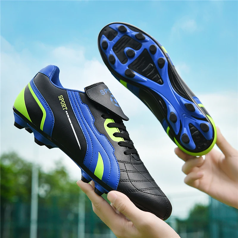 Новые мужские футбольные бутсы унисекс, кроссовки для матчей, сверхлегкие, высококачественные, профессиональные, TF/FG, для взрослых, для игры на траве, горячая распродажа, футбольная обувь
Новые мужские футбольные бутсы унисекс, кроссовки для матчей, сверхлегкие, высококачественные, профессиональные, TF/FG, для взрослых, для игры на траве, горячая распродажа, футбольная обувь