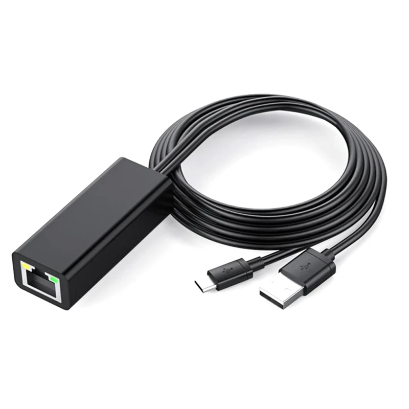 Адаптер RISE-Ethernet с кабелем питания для ТВ-приставки (2-го поколения), 4K Stick
Адаптер RISE-Ethernet с кабелем питания для ТВ-приставки (2-го поколения), 4K Stick
