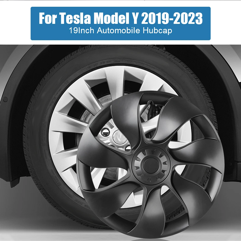19 Inch 4PCS For Tesla Model Y 2019-2023 Replacement Wheel Cap Kit Full Cover Automobile Hubcap Hub Cap Car Accessories
19 Inch 4PCS For Tesla Model Y 2019-2023 Replacement Wheel Cap Kit Full Cover Automobile Hubcap Hub Cap Car Accessories
