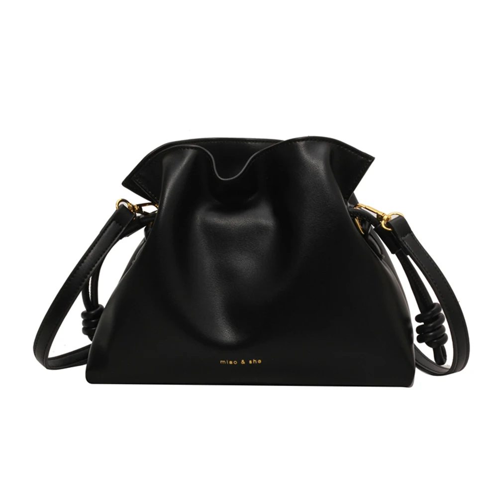 Женская плиссированная сумка-ведро с рюшами из искусственной кожи, сумки на плечо, однотонная универсальная сумка через плечо, повседневный кошелек для покупок, путешествий
Женская плиссированная сумка-ведро с рюшами из искусственной кожи, сумки на плечо, однотонная универсальная сумка через плечо, повседневный кошелек для покупок, путешествий