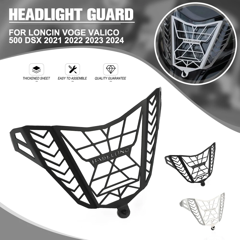 For LONCIN VOGE Valico 500 DSX Motorcycle Head Light Headlight Grill Guard Cover Protection 2021 2022 2023 2024 DSX500 DSX 500
For LONCIN VOGE Valico 500 DSX Motorcycle Head Light Headlight Grill Guard Cover Protection 2021 2022 2023 2024 DSX500 DSX 500