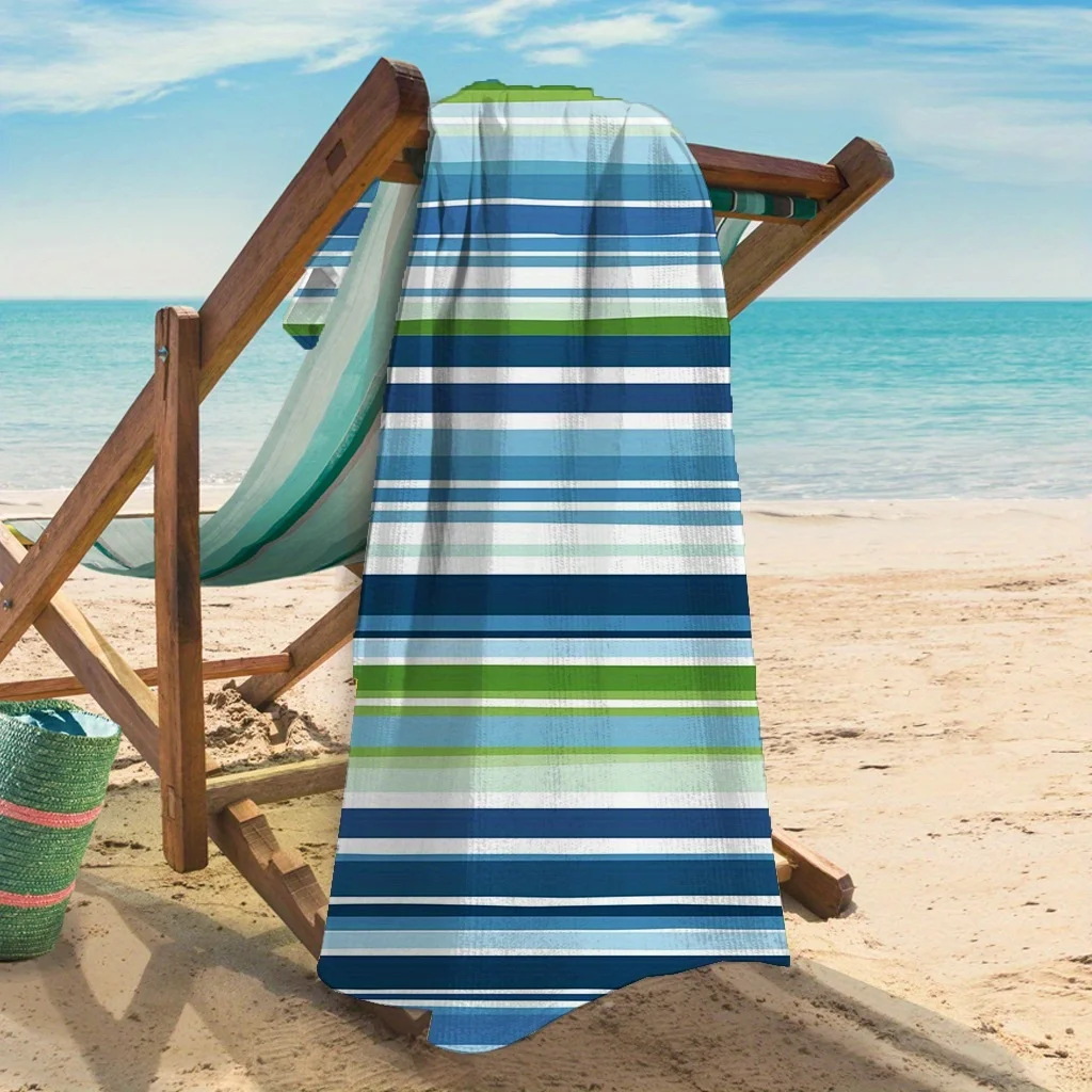 1pc Beach Towels Beach Blanket Lightweight Towels for Swimming Pool Beach Camping Travel Colorful Stripe Pattern Blanket Towel
1pc Beach Towels Beach Blanket Lightweight Towels for Swimming Pool Beach Camping Travel Colorful Stripe Pattern Blanket Towel