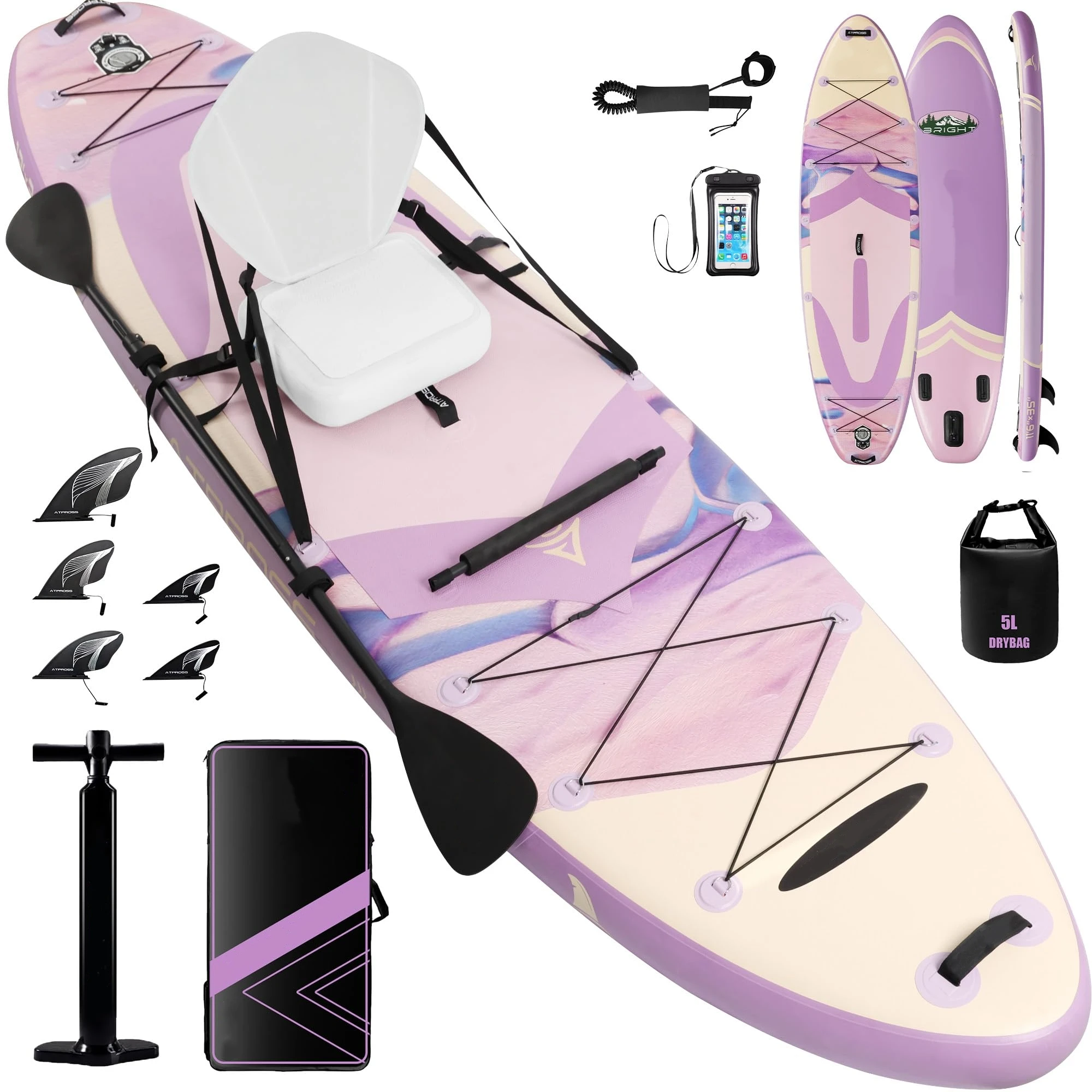 Double Chamber Inflatable SUP Paddle Board New Design Adult Stand Up Paddleboard
Double Chamber Inflatable SUP Paddle Board New Design Adult Stand Up Paddleboard