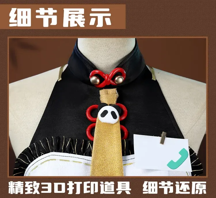 Game Zenless Zone Zero Dialyn Cosplay Costume Uniform Halloween Carnival Party Christmas Play Role Clothes Clothing
Game Zenless Zone Zero Dialyn Cosplay Costume Uniform Halloween Carnival Party Christmas Play Role Clothes Clothing