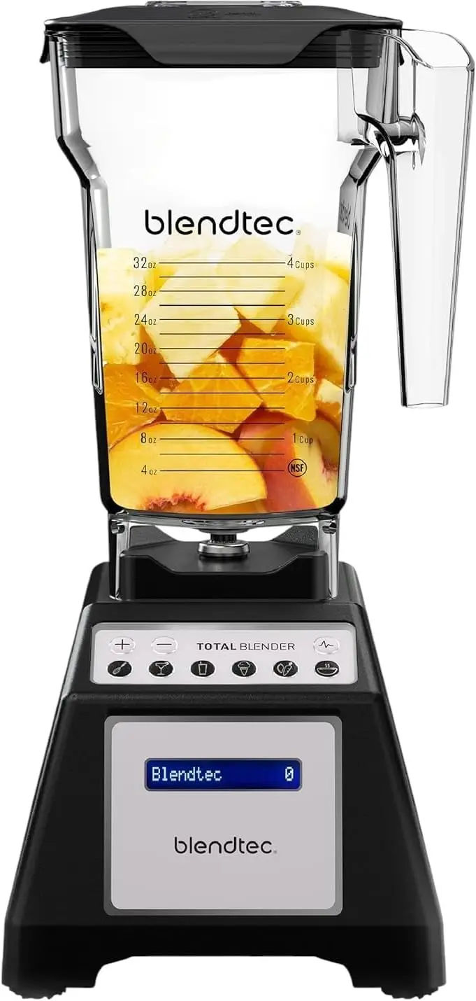 Total Classic Original Blender and 75 oz FourSide Blender Jar - Kitchen Blender Bundle - Black
Total Classic Original Blender and 75 oz FourSide Blender Jar - Kitchen Blender Bundle - Black