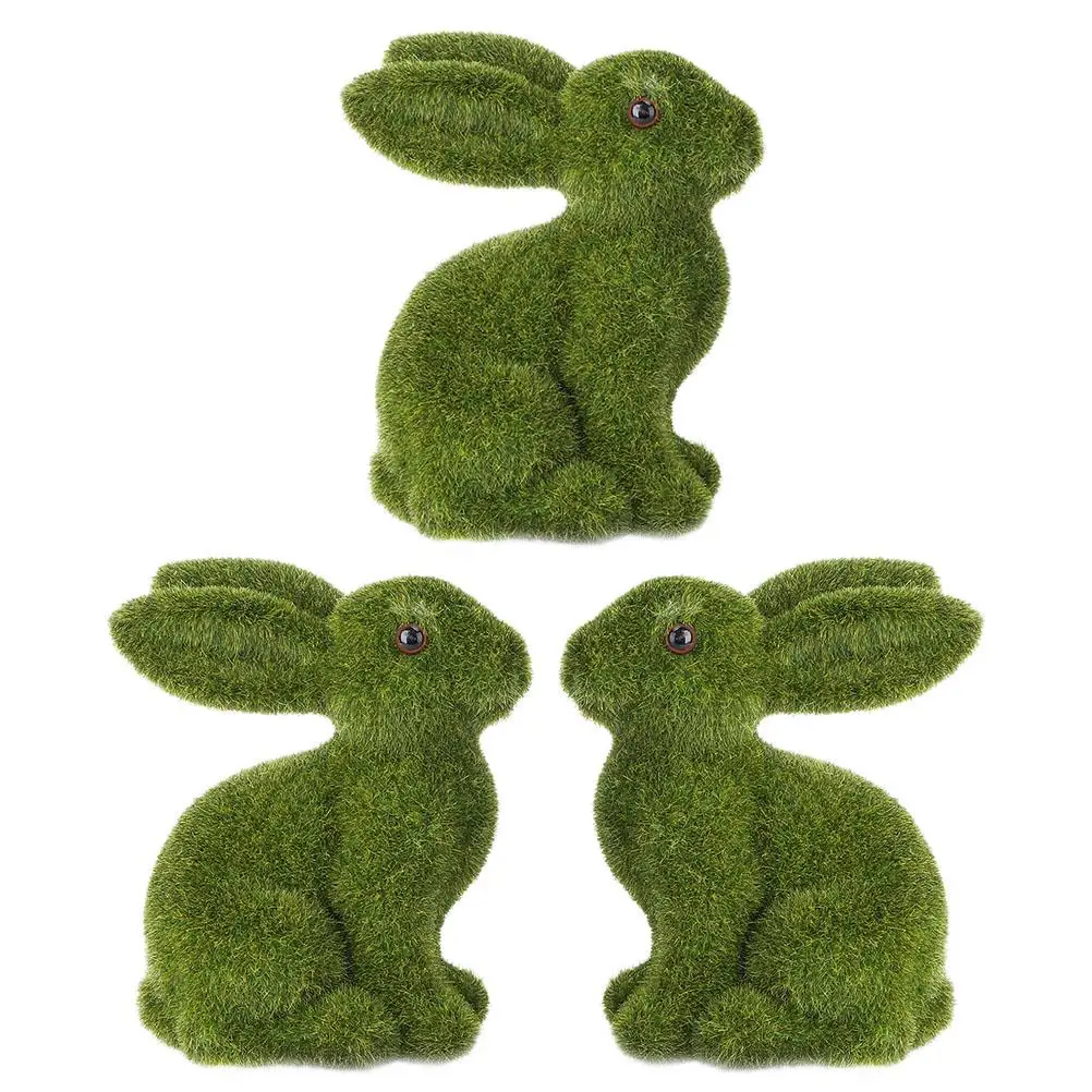 3 Pcs 15x9x7 Resin Bunny Decorations Statue Easter Rabbit Decor Rabbit Ornaments Moss Figurines Gifts
3 Pcs 15x9x7 Resin Bunny Decorations Statue Easter Rabbit Decor Rabbit Ornaments Moss Figurines Gifts