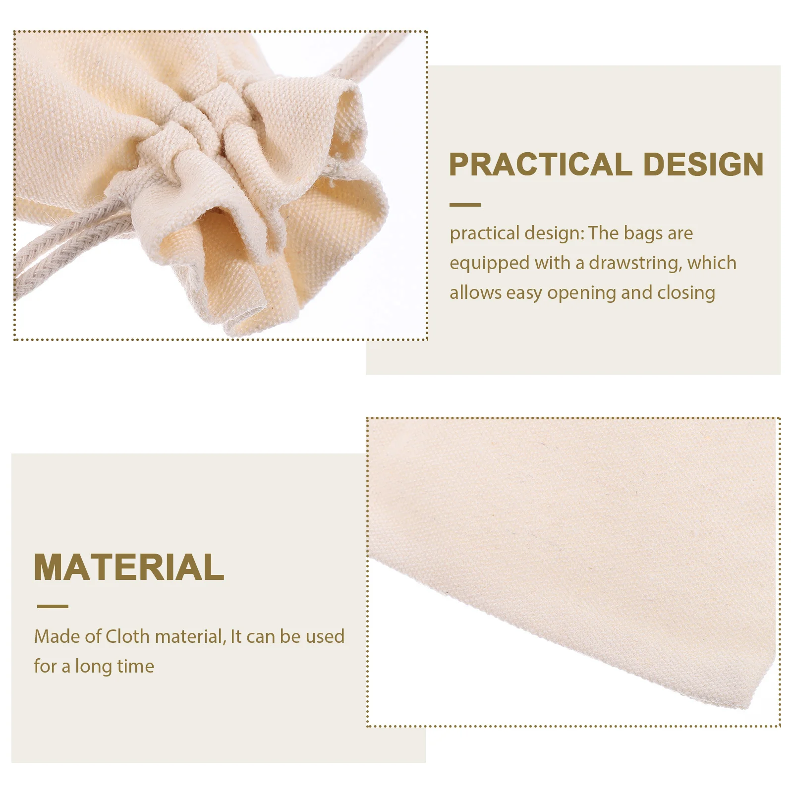 10 Pcs Drawstring Bag Fabric Bags Goodie Festival Jewelry Small Canvas Party Linen Present
10 Pcs Drawstring Bag Fabric Bags Goodie Festival Jewelry Small Canvas Party Linen Present
