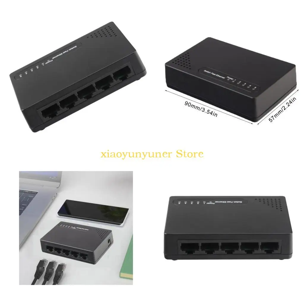 P9JB Ethernet Splitters RJ45 Networking 1 to 5 Port Ethernet Splitters 5 Devices
P9JB Ethernet Splitters RJ45 Networking 1 to 5 Port Ethernet Splitters 5 Devices