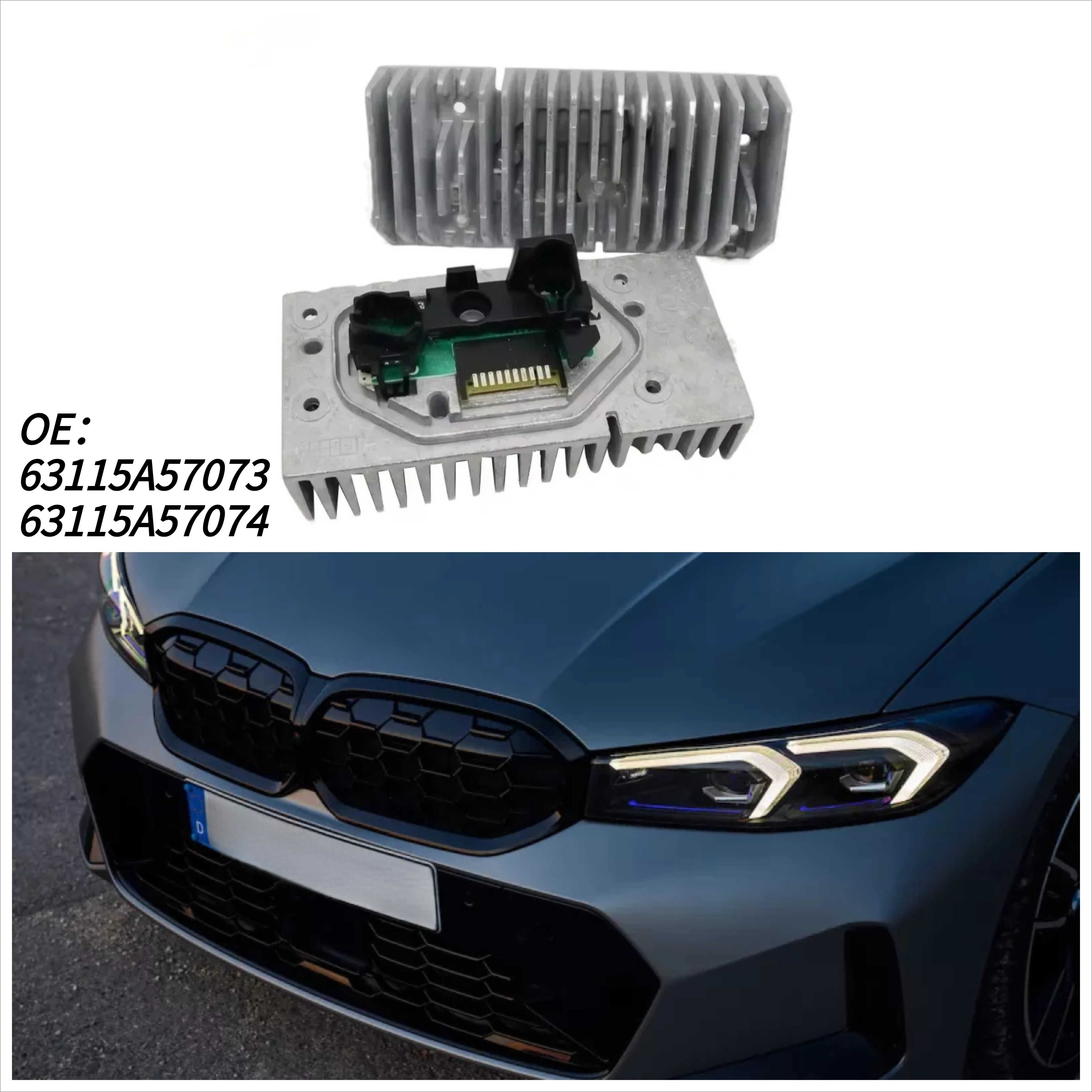 63115A57073 63115A57074 For 2023-2025 BMW 3Series G20 G21 G28 LCI High-SpecWhite/Yellow LED Laser Headlight Angle Eye DRL Module
63115A57073 63115A57074 For 2023-2025 BMW 3Series G20 G21 G28 LCI High-SpecWhite/Yellow LED Laser Headlight Angle Eye DRL Module