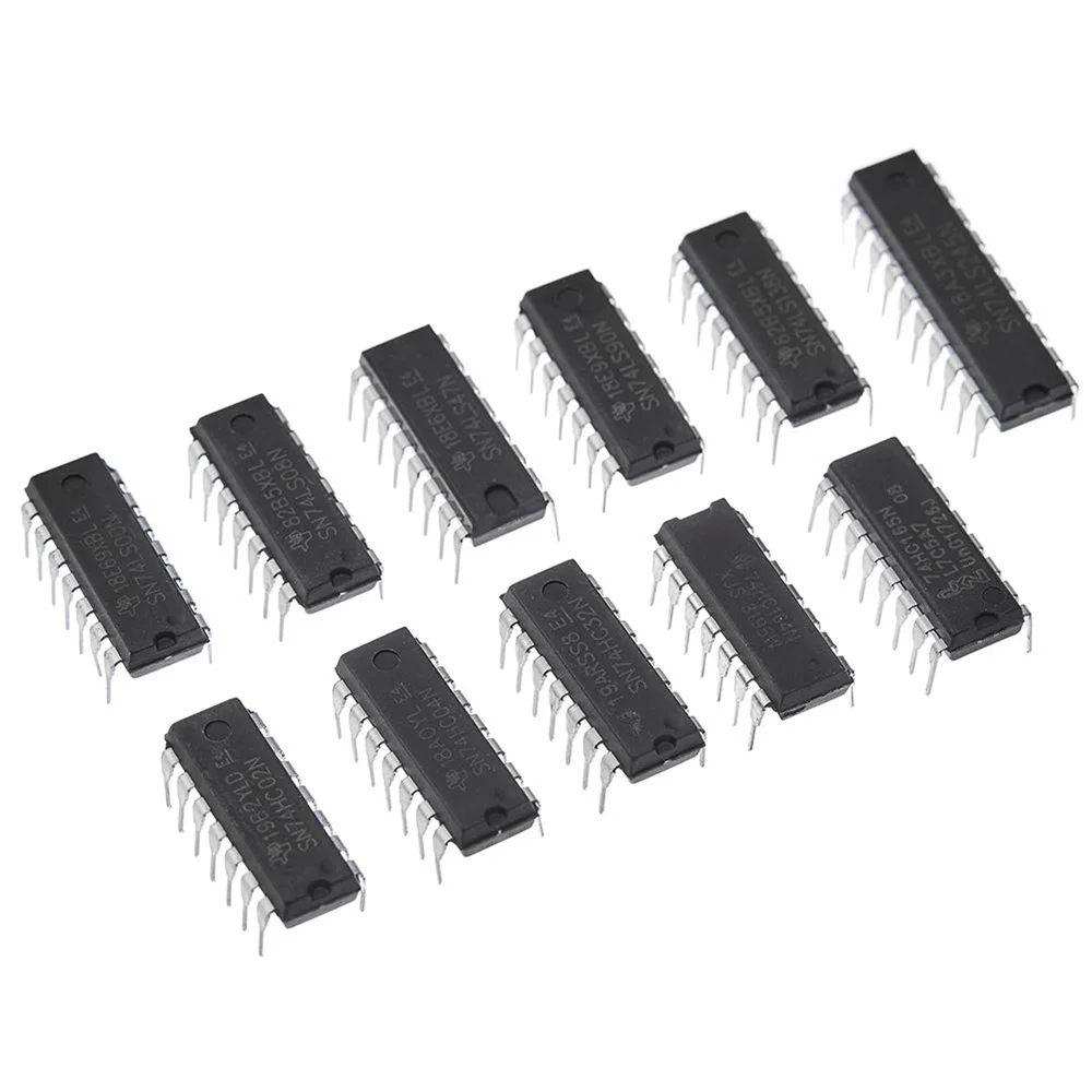 ABZZ-40Pcs(20Pcs 74Hcxx+20Pcs 74Lsxx) Series Logic IC Assortment Kit Digital Integrated Chip
ABZZ-40Pcs(20Pcs 74Hcxx+20Pcs 74Lsxx) Series Logic IC Assortment Kit Digital Integrated Chip