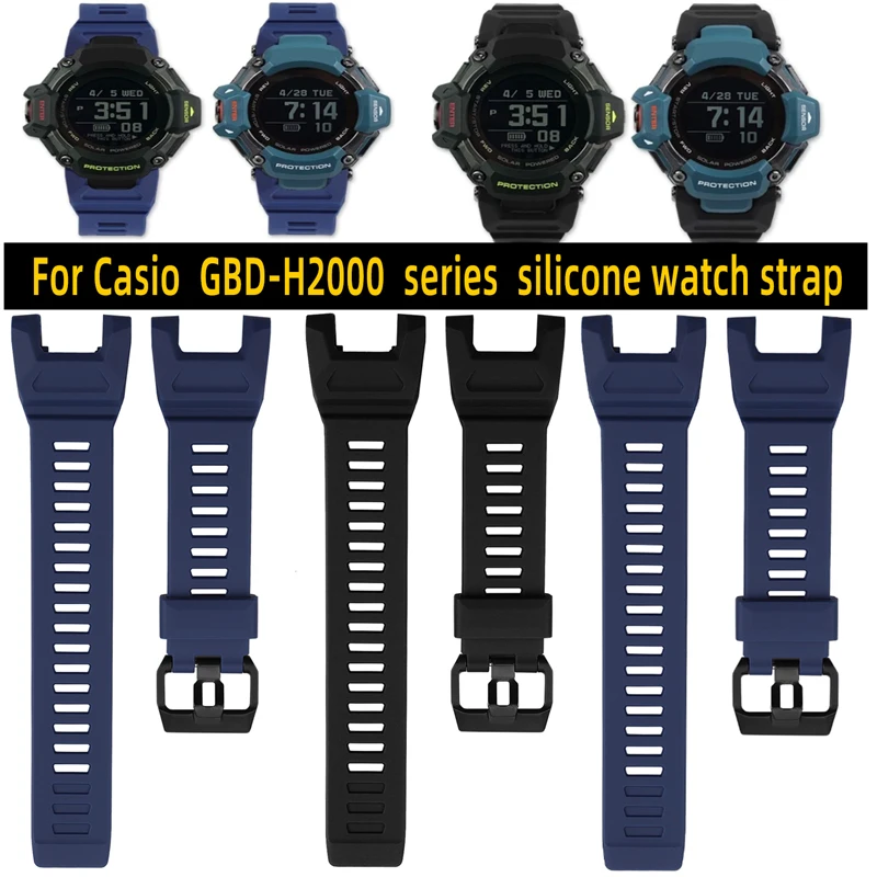 For Casio G-SHOCK series sports watch 3515 GBD-H2000-1A/1B/2/1A9 sports resin silicone watch strap accessories men's black
For Casio G-SHOCK series sports watch 3515 GBD-H2000-1A/1B/2/1A9 sports resin silicone watch strap accessories men's black