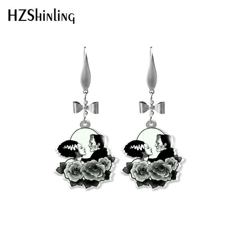 2023 New Arrival Fashion Bride Of Frankenstein Halloween Movie Handmade Acrylic Epoxy Resin Fish Hook Dangle Earrings
2023 New Arrival Fashion Bride Of Frankenstein Halloween Movie Handmade Acrylic Epoxy Resin Fish Hook Dangle Earrings