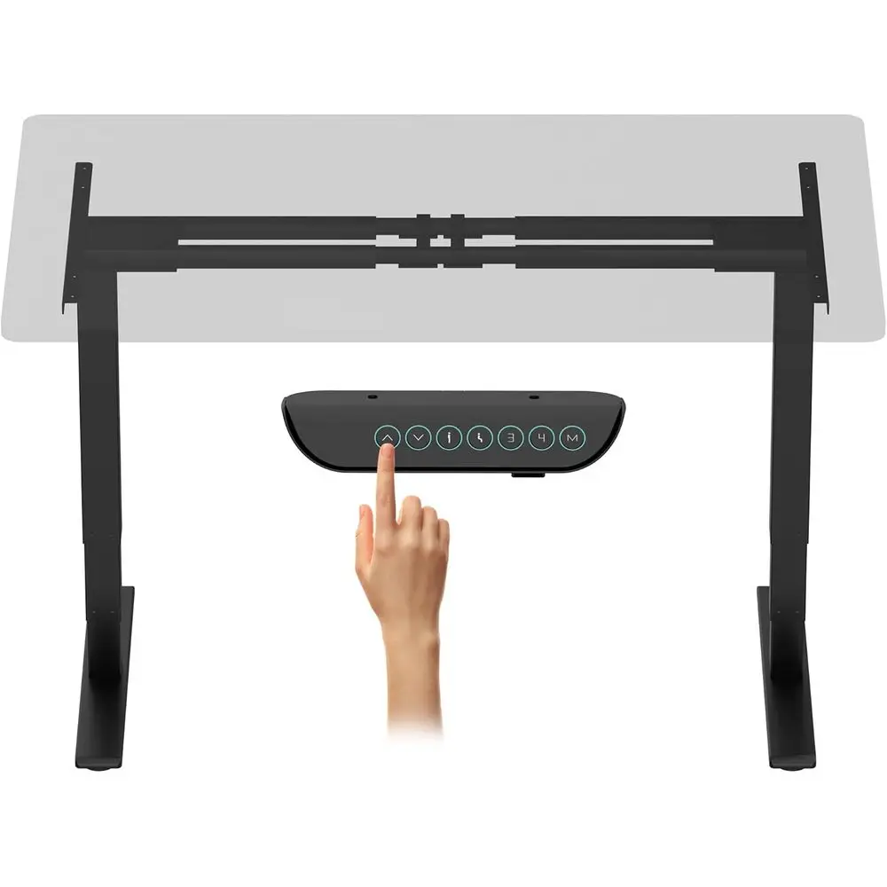 E6 Max Dual Motor 3-Stage Adjustable Electric Standing Desk - Black
E6 Max Dual Motor 3-Stage Adjustable Electric Standing Desk - Black