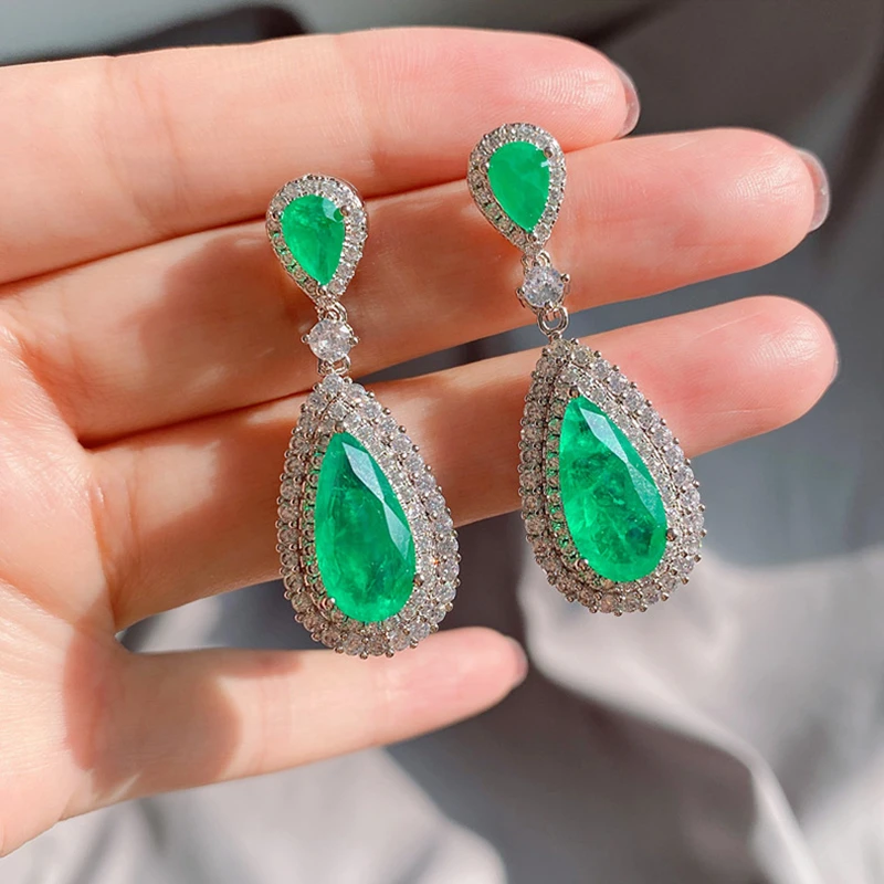 Water Droplets Tassel Earrings Ice Crack Blue Green Crystal Women High Quality Jewelry Charm Gift Noblewoman Dresses Accessories
Water Droplets Tassel Earrings Ice Crack Blue Green Crystal Women High Quality Jewelry Charm Gift Noblewoman Dresses Accessories