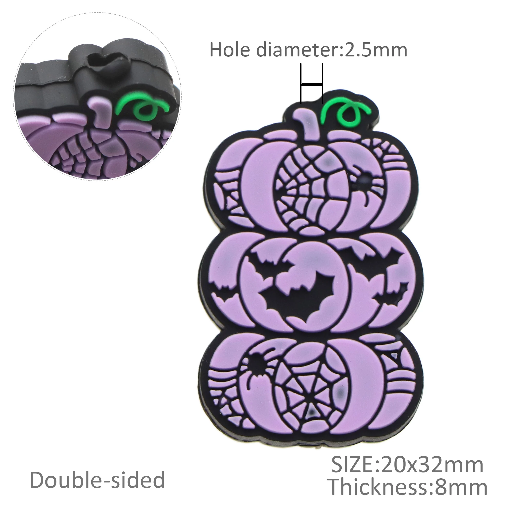 halloween series pumpkin silicone straight hole bead accessories handmade pendant
halloween series pumpkin silicone straight hole bead accessories handmade pendant