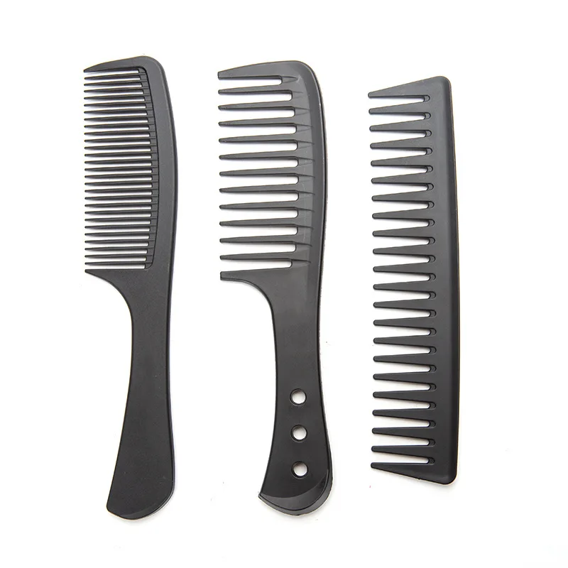 3pcs Set Black Concise Design Combs For Unisex Fine & Wide Tooth Comb Suitable For Hair Of Different Lengths And Thicknesses
3pcs Set Black Concise Design Combs For Unisex Fine & Wide Tooth Comb Suitable For Hair Of Different Lengths And Thicknesses