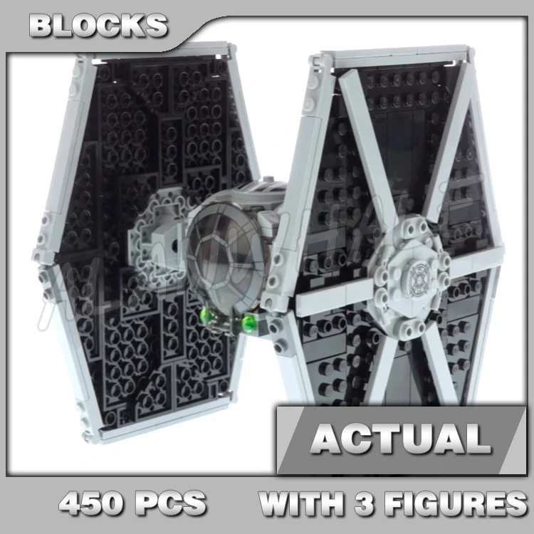 450pcs Star Plan Imperial Ti Fighter Starship NI-L8 Protocol Robot Stormtrooper 60070 Building Blocks Toy Compatible With Model
450pcs Star Plan Imperial Ti Fighter Starship NI-L8 Protocol Robot Stormtrooper 60070 Building Blocks Toy Compatible With Model