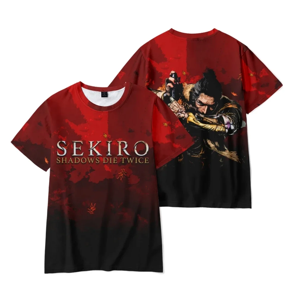 Sekiro Shadows Die Twice 3D Print T Shirt Women Men Boys Girls Summer O-neck Short Sleeve Funny Tshirt Graphic Tees Streetwear
Sekiro Shadows Die Twice 3D Print T Shirt Women Men Boys Girls Summer O-neck Short Sleeve Funny Tshirt Graphic Tees Streetwear