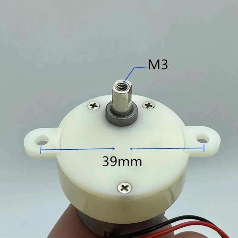 32MM Mini 300 Plastic Gear Box Gear Reducer Motor DC 6V 9V 12V 27RPM Slow Speed Large Torque Gear Reduction Motor
32MM Mini 300 Plastic Gear Box Gear Reducer Motor DC 6V 9V 12V 27RPM Slow Speed Large Torque Gear Reduction Motor