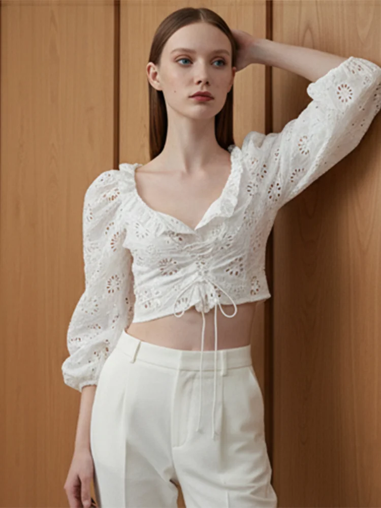 White Lace Women's Vest Fashion V-Neck Sleeveless Sexy Cutout Crop See Through Cropped Bodice Party Nightwear Fashion Tops 2026
White Lace Women's Vest Fashion V-Neck Sleeveless Sexy Cutout Crop See Through Cropped Bodice Party Nightwear Fashion Tops 2026