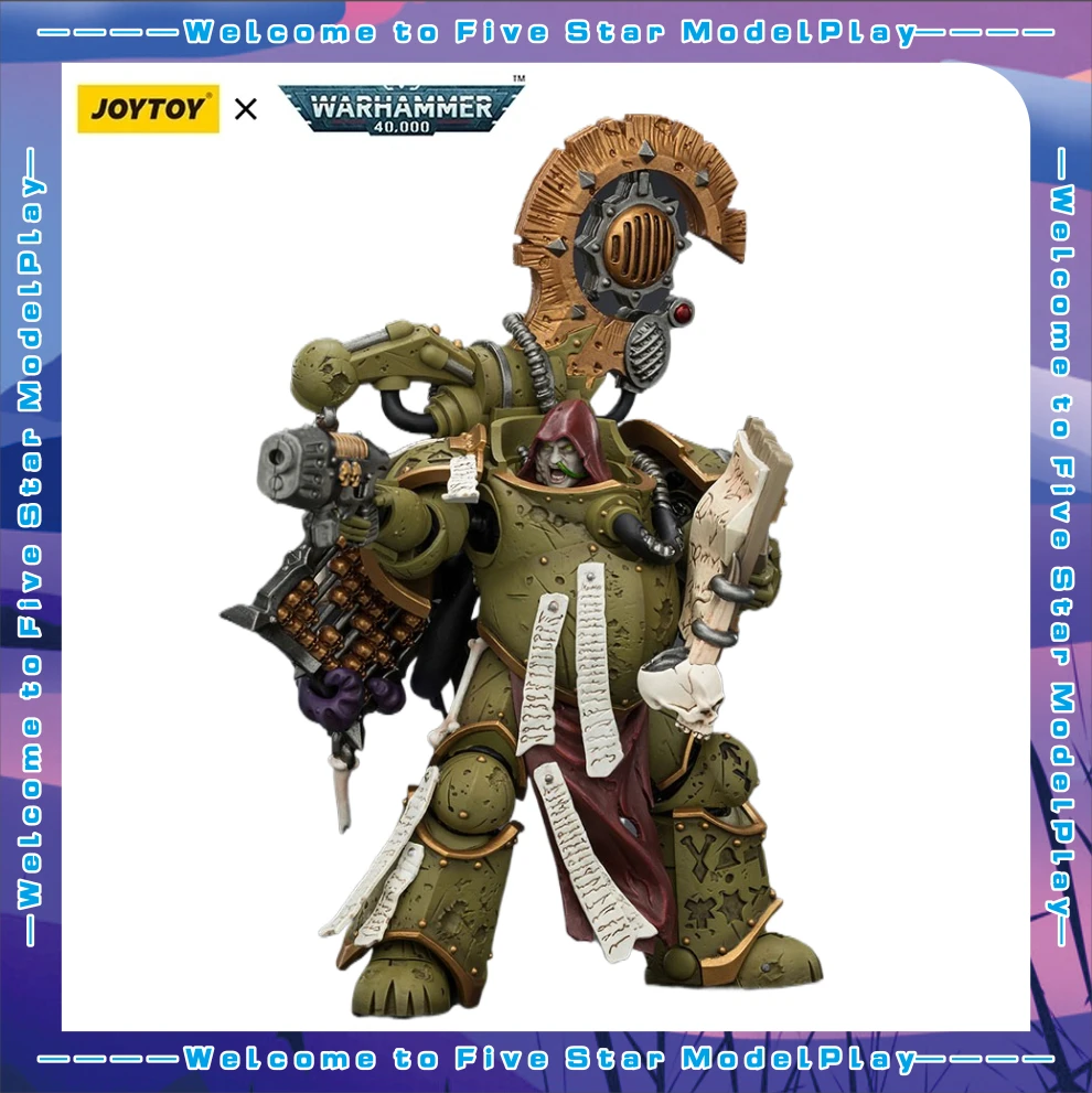 【Pre-sale】1/18 JOYTOY Warhammer 40K Death Guard Tallyman with Plasma Pistol Action Figure Model
【Pre-sale】1/18 JOYTOY Warhammer 40K Death Guard Tallyman with Plasma Pistol Action Figure Model