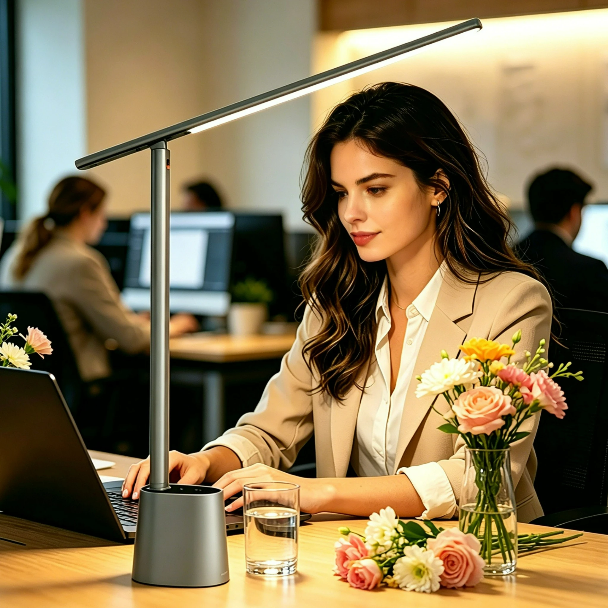 LED Desk Lamp Eye Protect Study Dimmable Office Light Foldable Table Lamp Smart Adaptive Brightness Bedside Lamp For Read
LED Desk Lamp Eye Protect Study Dimmable Office Light Foldable Table Lamp Smart Adaptive Brightness Bedside Lamp For Read