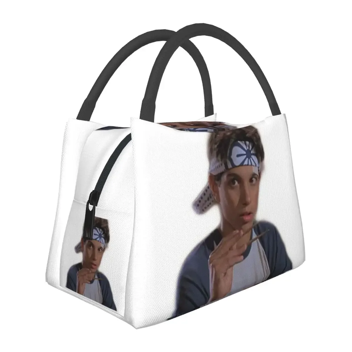 Karate Kid Lunch Bags Insulated Bento Box Resuable Lunch Tote Picnic Bags Cooler Thermal Bag for Woman Student School
Karate Kid Lunch Bags Insulated Bento Box Resuable Lunch Tote Picnic Bags Cooler Thermal Bag for Woman Student School