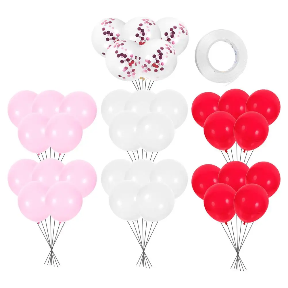 80pcs Wedding Balloon Set Red White Latex Balloons 40pcsx2 Valentines Decor Party Accessories Bridal Shower Photo Prop
80pcs Wedding Balloon Set Red White Latex Balloons 40pcsx2 Valentines Decor Party Accessories Bridal Shower Photo Prop