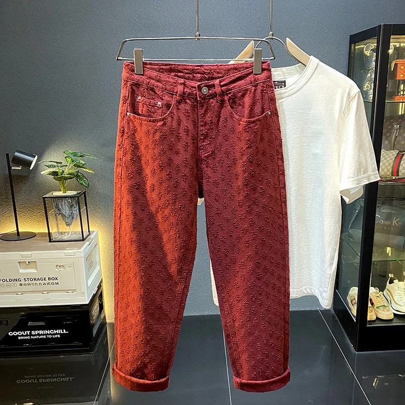 Retro street jeans men's fashion Y2K trend brand 2025 new men's clothing spring casual loose straight denim pants
Retro street jeans men's fashion Y2K trend brand 2025 new men's clothing spring casual loose straight denim pants