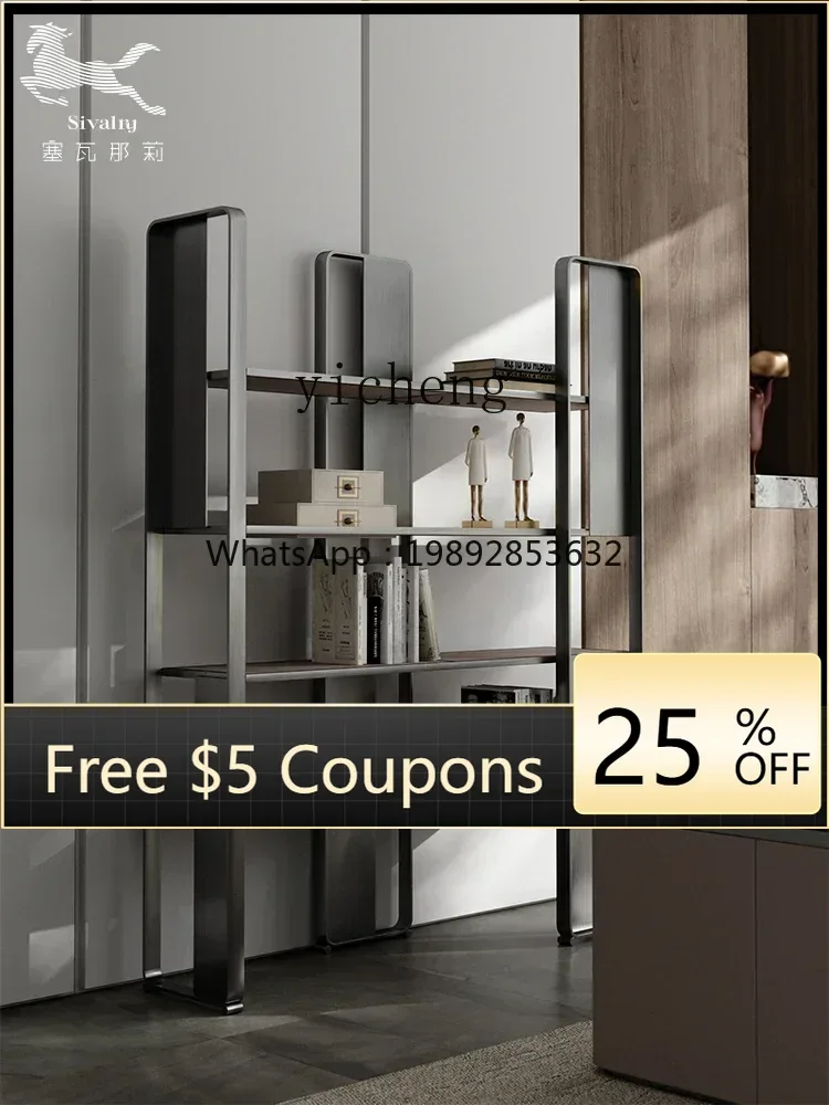 Высококачественная напольная/настенная книжная полка ZJ из нержавеющей стали для гостиной, современная, простая, открытая витрина
Высококачественная напольная/настенная книжная полка ZJ из нержавеющей стали для гостиной, современная, простая, открытая витрина