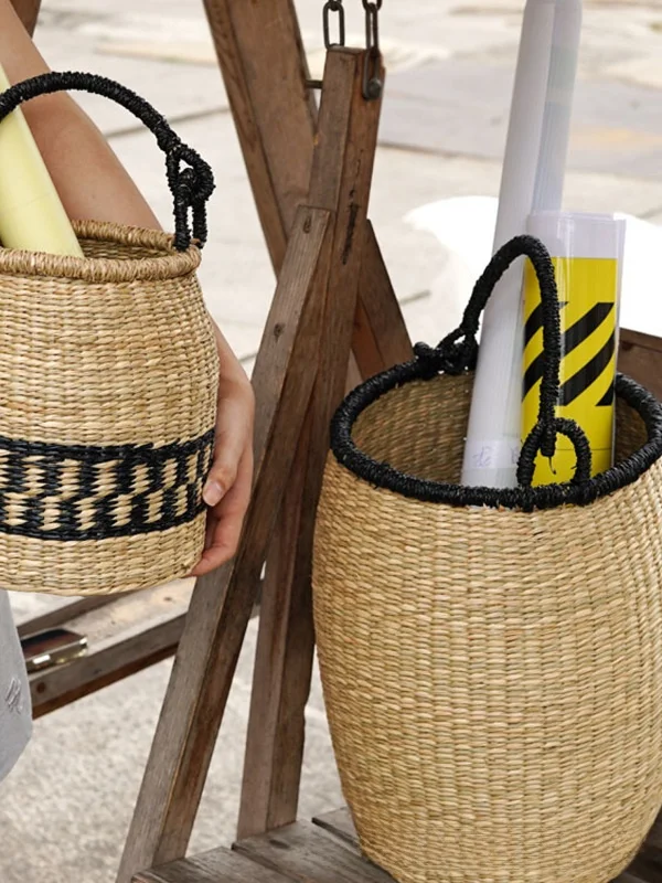 Hanrted Seaweed Desktop Basket Vegetable Bung Storage Country Picnic Basket Homestay Decoration Flower Basket
Hanrted Seaweed Desktop Basket Vegetable Bung Storage Country Picnic Basket Homestay Decoration Flower Basket