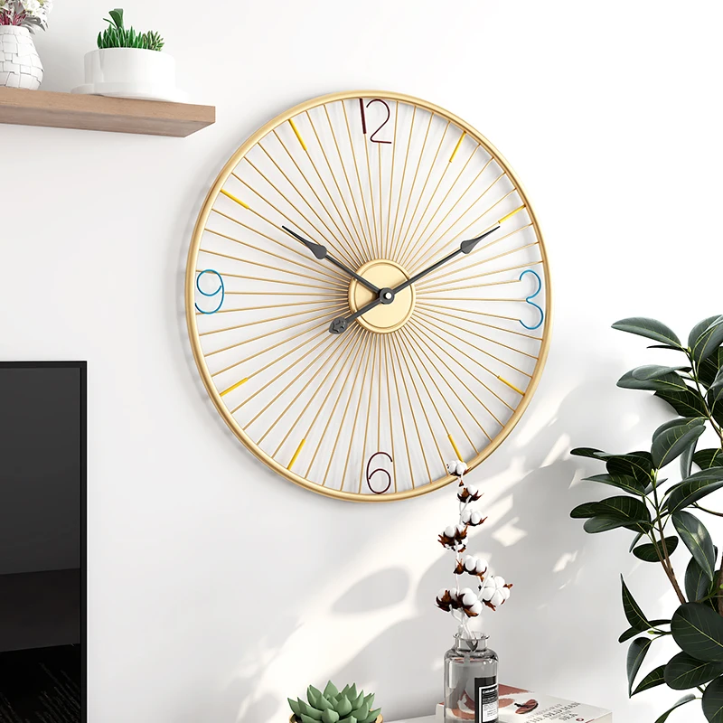 Luxury Digital Clocks Wall Home Decor Modern Battery Operated Stylish Metal Minimalist Round Reloj De Pared Living Room Design
Luxury Digital Clocks Wall Home Decor Modern Battery Operated Stylish Metal Minimalist Round Reloj De Pared Living Room Design