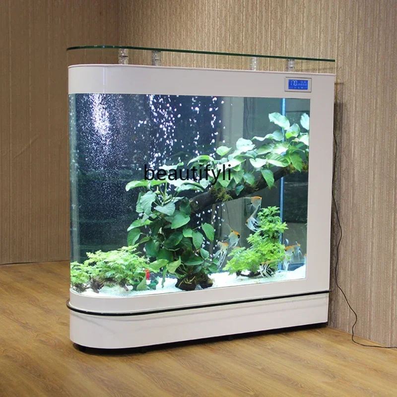 zqHJ Fish Globe Living Room Home Large Medium Partition Floor Glass Aquarium Customized
zqHJ Fish Globe Living Room Home Large Medium Partition Floor Glass Aquarium Customized