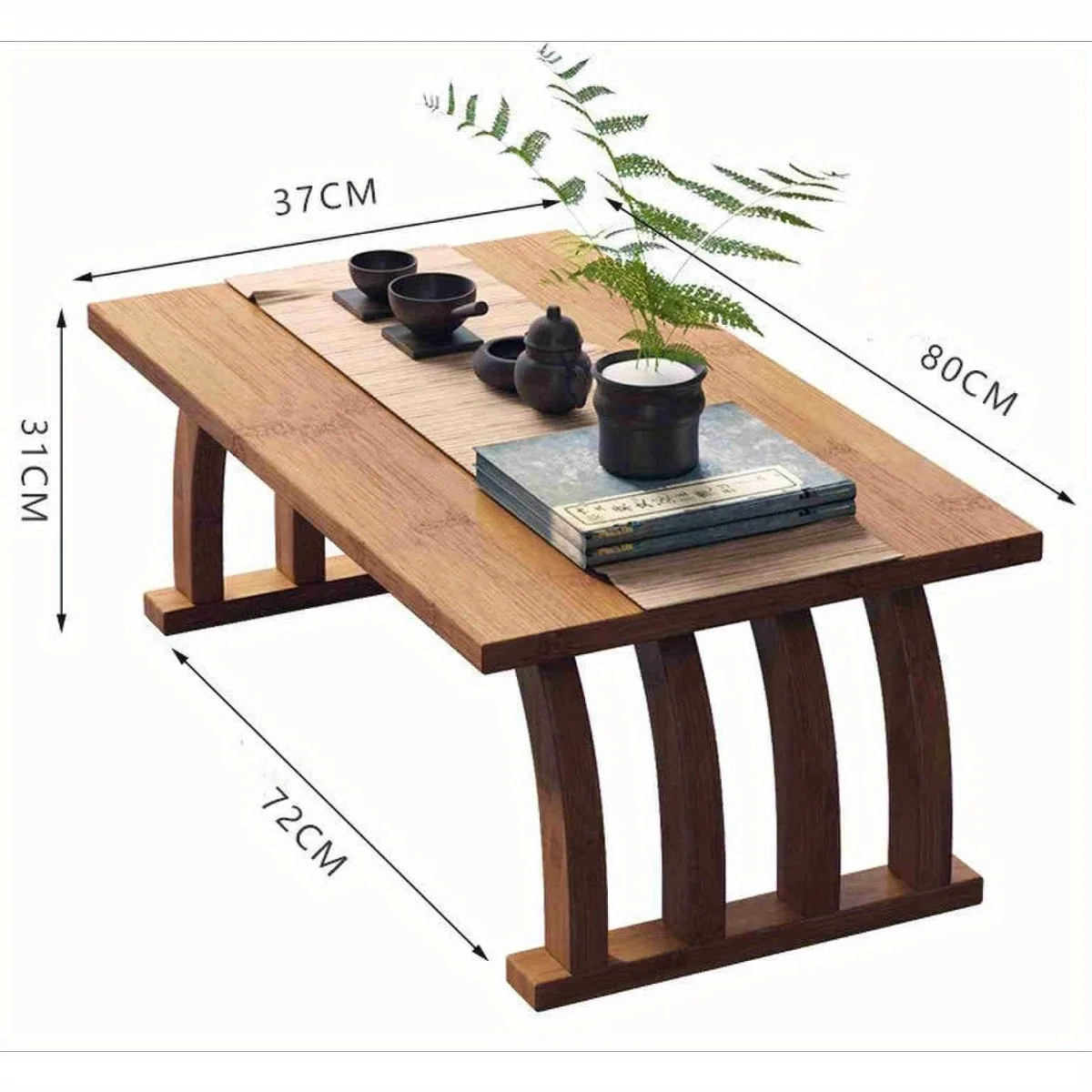Japanese Bamboo Floor Table - Small Low Coffee Table with Faux Marble Top, Space-Saving Design for Living Room
Japanese Bamboo Floor Table - Small Low Coffee Table with Faux Marble Top, Space-Saving Design for Living Room